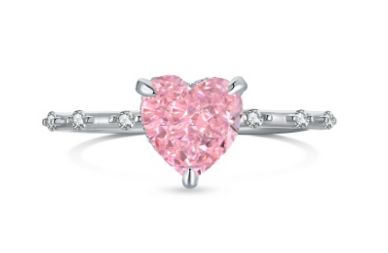 Heart's Desire Solitaire Ring