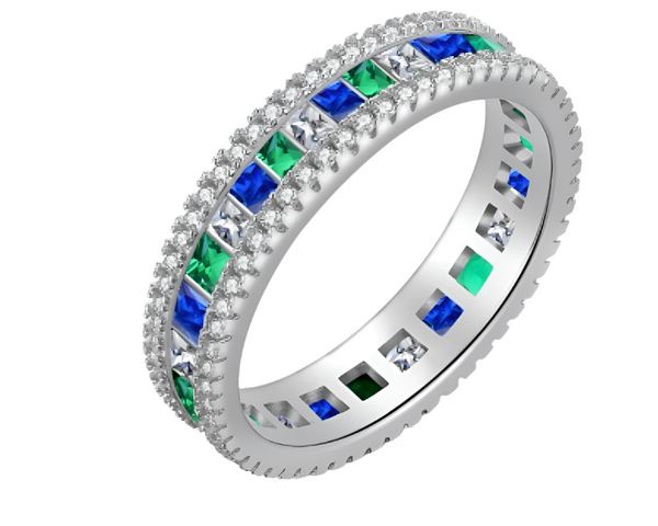 Classic Square Eternity Ring