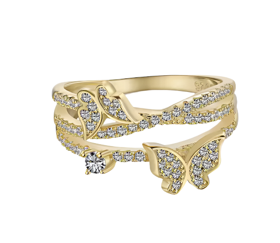 Butterfly Elegance Ring