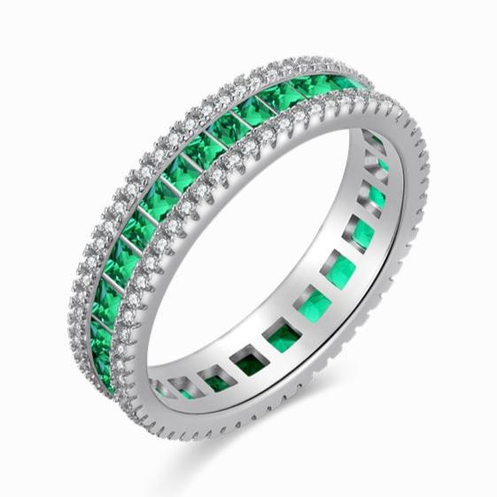 Classic Square Eternity Ring