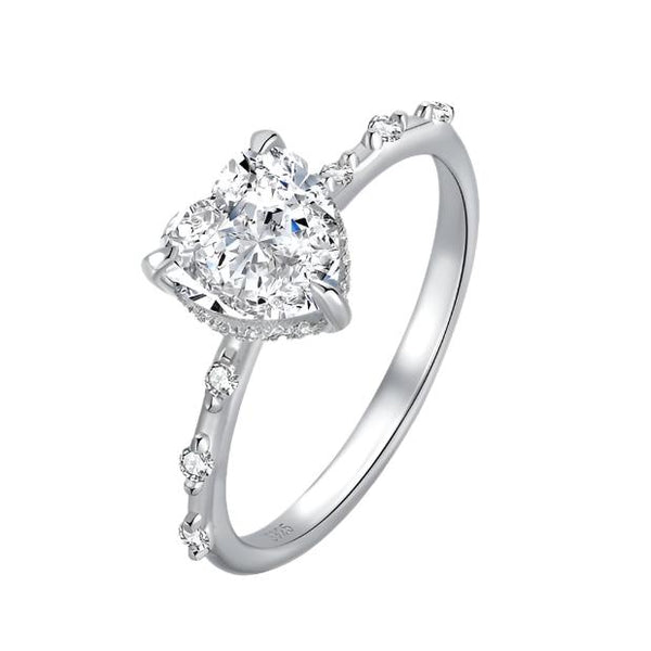 Heart's Desire Solitaire Ring