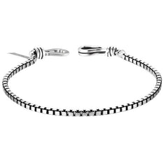 Sleek Silver Chain Bracelet