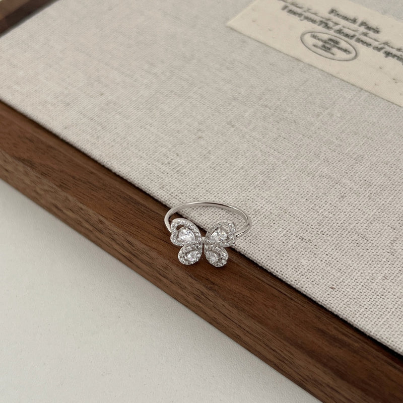 Fluttering Elegance Butterfly Ring