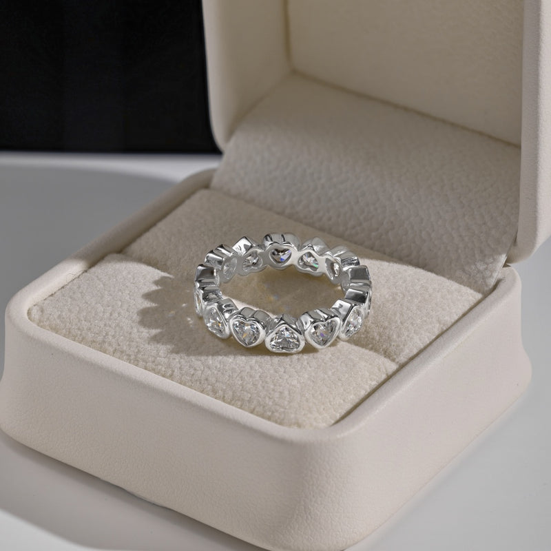 Heartfelt Eternity Ring