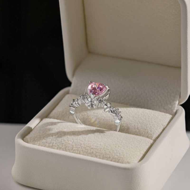 Heart's Desire Zircon Ring