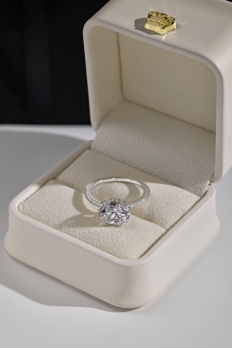 Classic Oval Radiance Ring