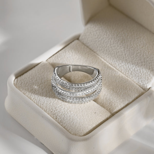 Elegance Multi-Band Ring