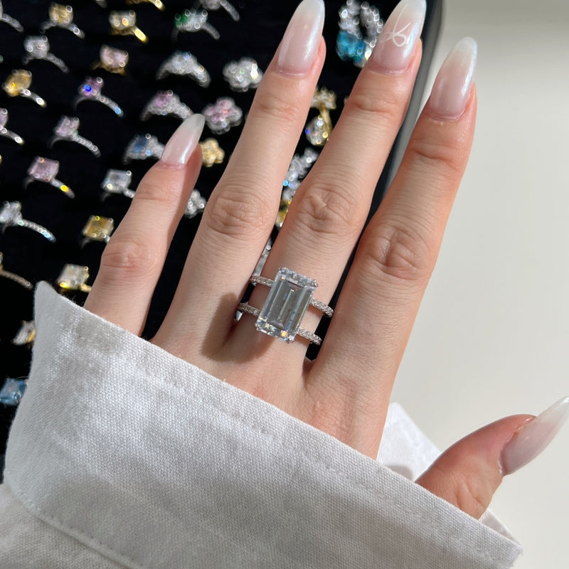 Radiant Rectangle Luxe Ring