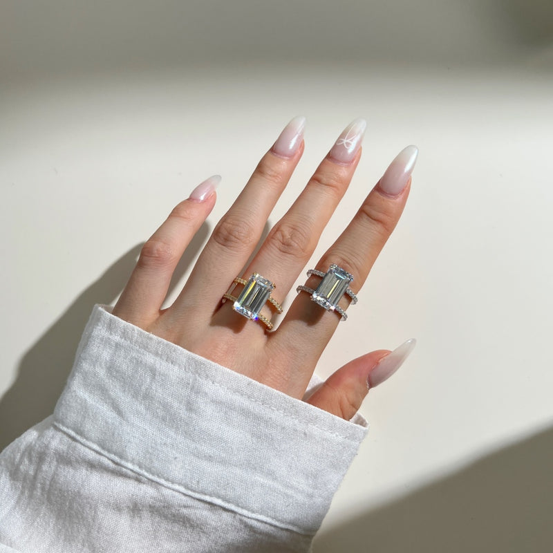 Radiant Rectangle Luxe Ring