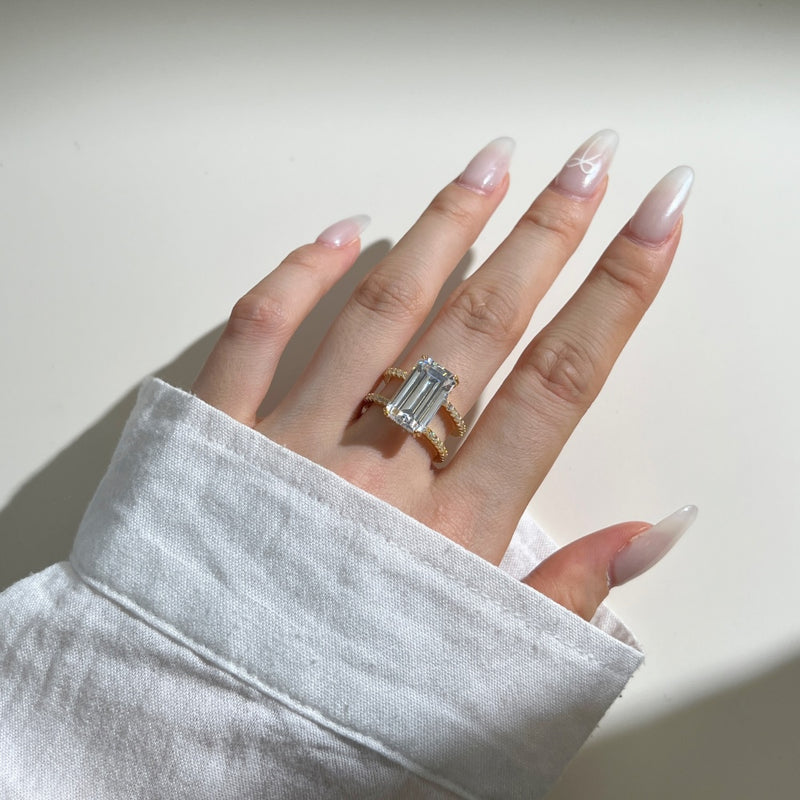 Radiant Rectangle Luxe Ring