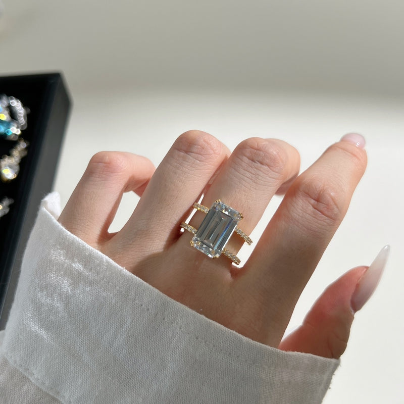 Radiant Rectangle Luxe Ring