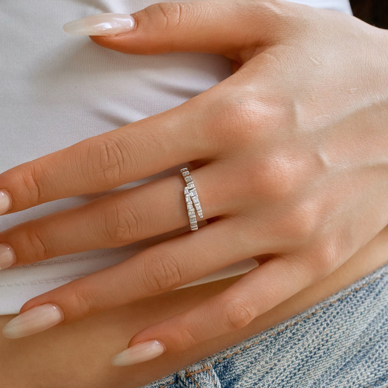 Baguette Wrap Ring