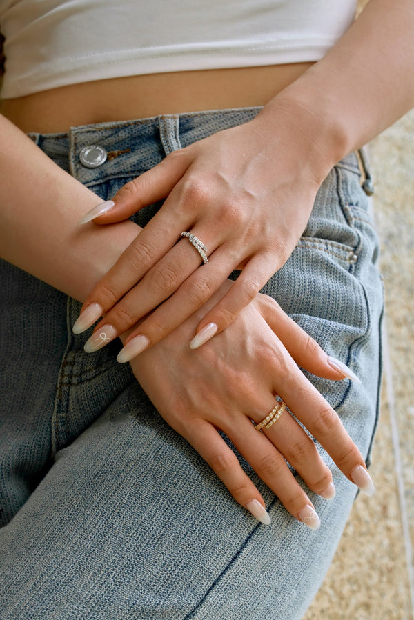 Baguette Wrap Ring