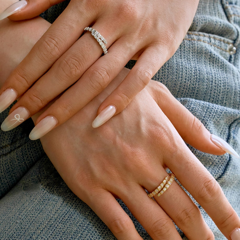 Baguette Wrap Ring