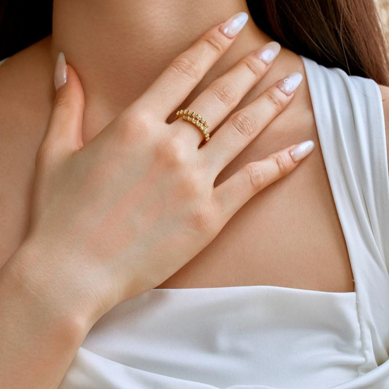 Baguette Wrap Ring