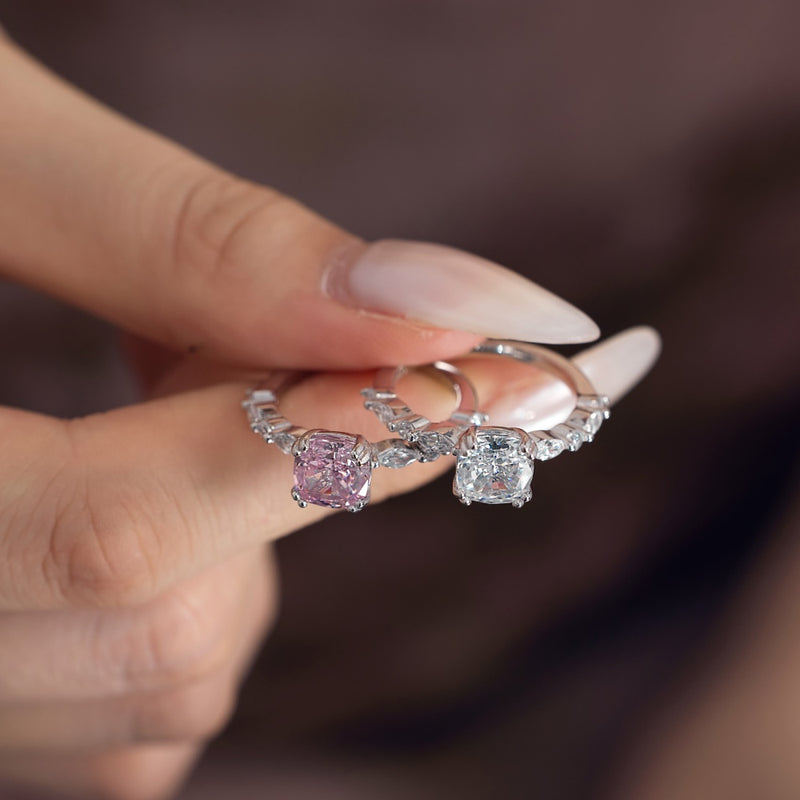 Luminous Grace Zircon Ring