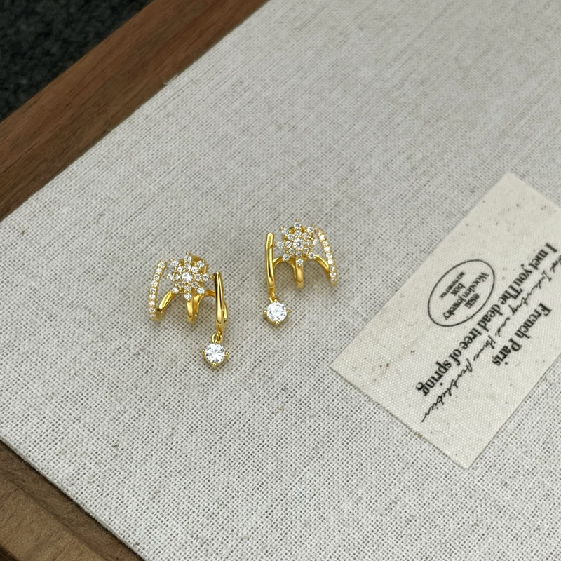 Stellar Snowflake Earrings