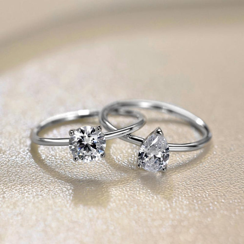 Duo Sparkle Harmony Ring