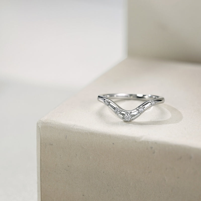 Twilight Curve Ring