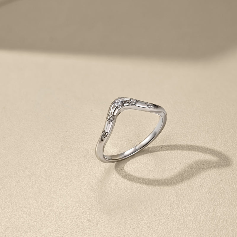 Twilight Curve Ring