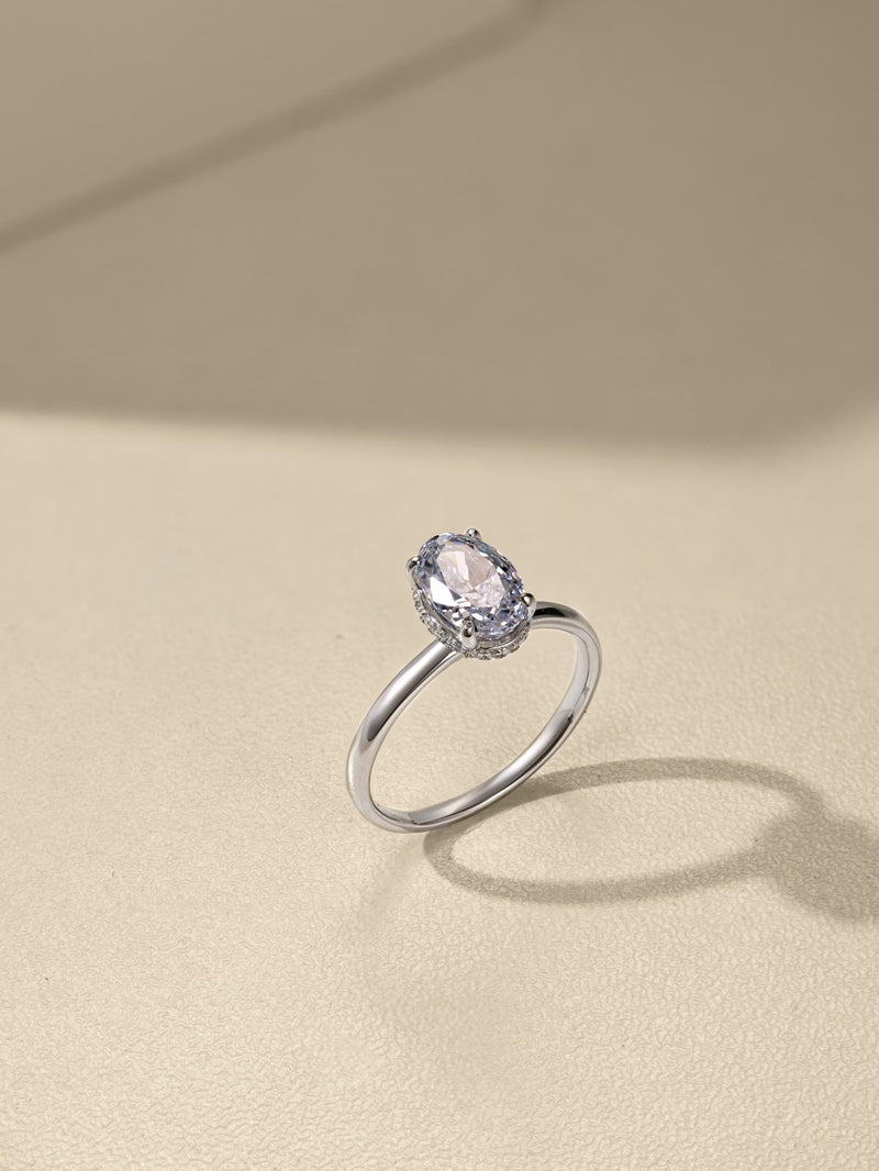 Radiant Oval Duo Ring