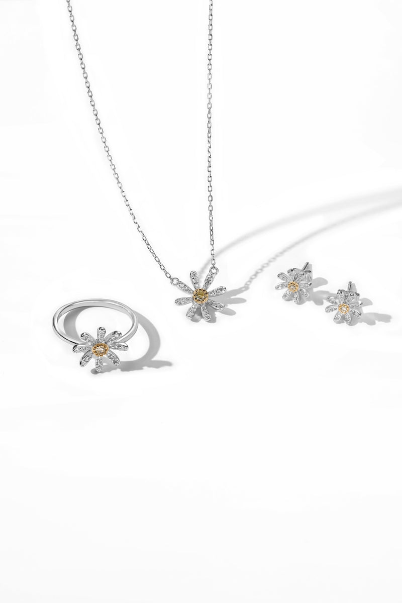 Daisy Bloom Jewelry Set