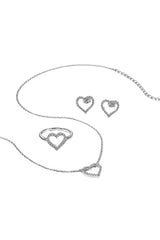 Radiant Heart Jewelry Set