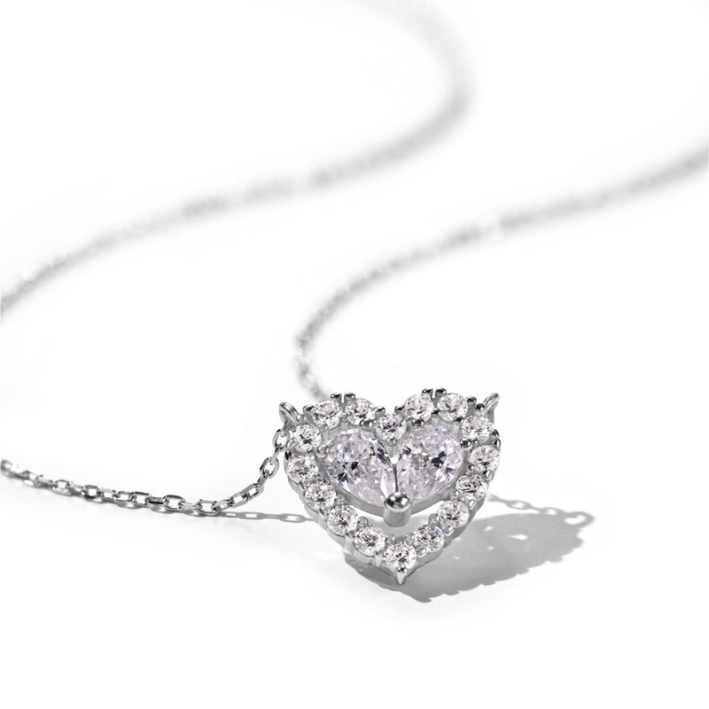 Heart Pear Elegance Necklace