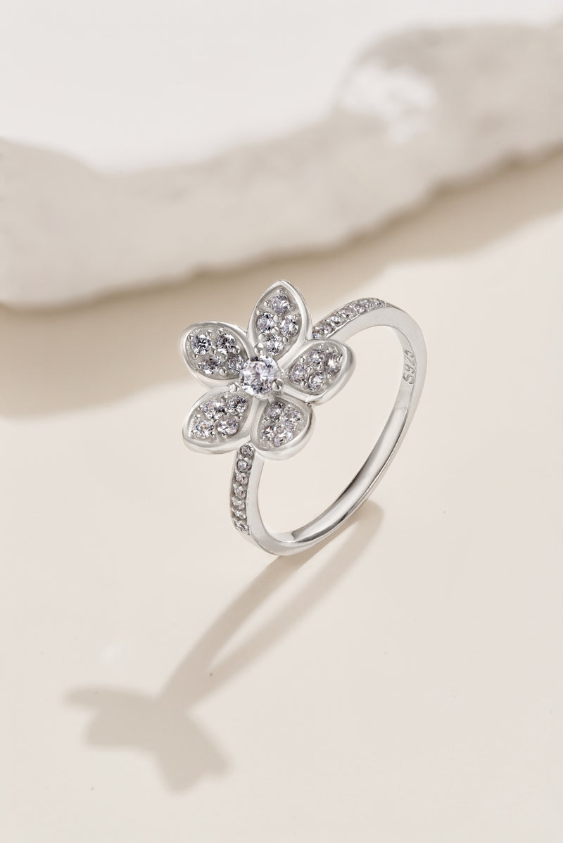 Floral Sparkle Ring