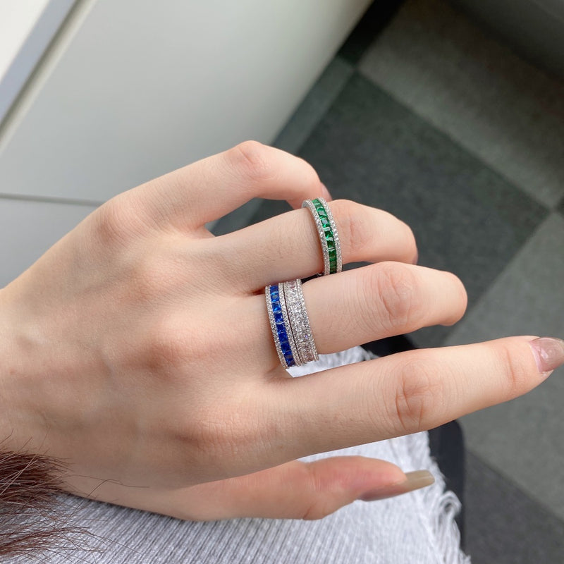 Classic Square Eternity Ring