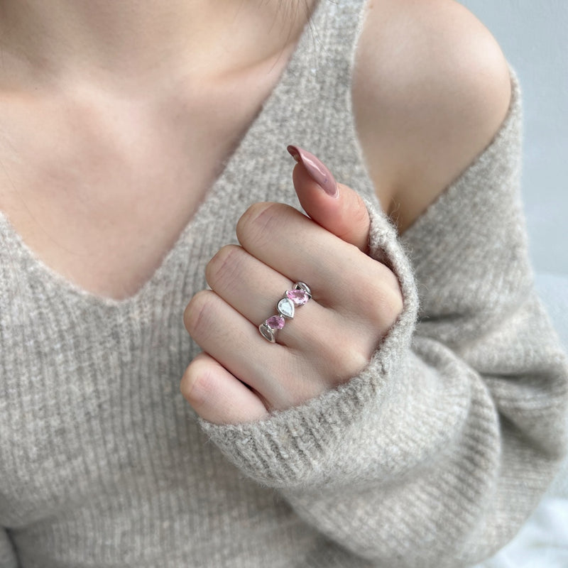 Elegant Dream Pear Ring