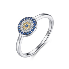 Evil Eye Zircon Ring