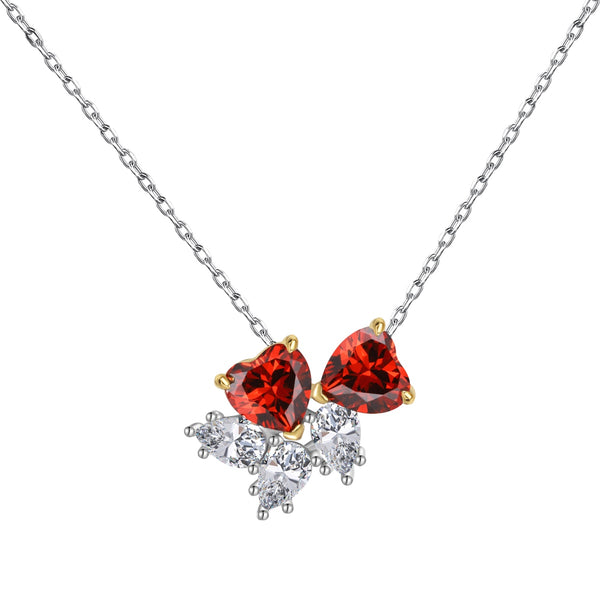 Passionate Heart Duo Necklace