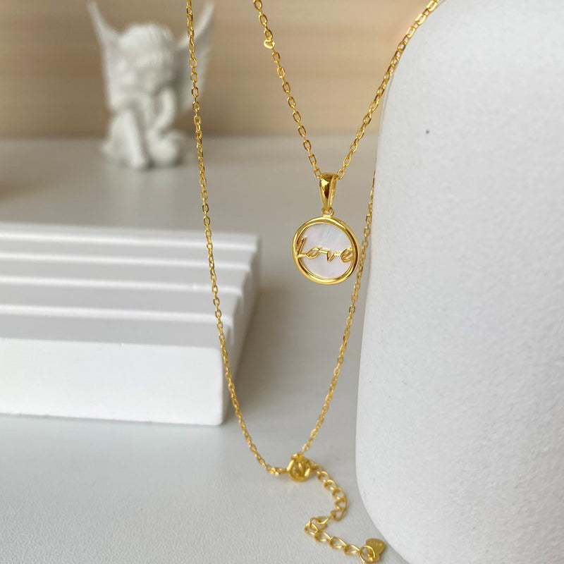 Golden Love Necklace