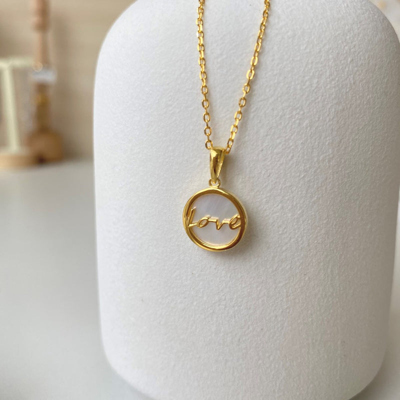 Golden Love Necklace