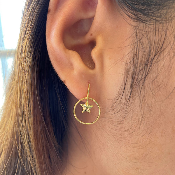 Stellar Shine Star Earrings