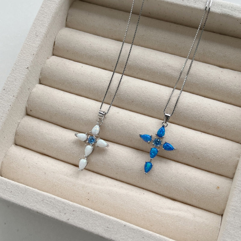 Celestial Cross Necklace