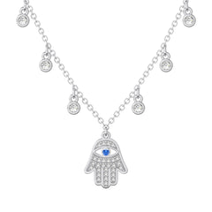 Celestial Hamsa Necklace