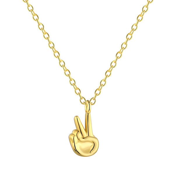 Peace Sign Necklace