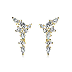 Stellar Radiance Drop Earrings