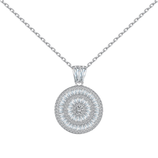 Elysian Spiral Radiance Necklace