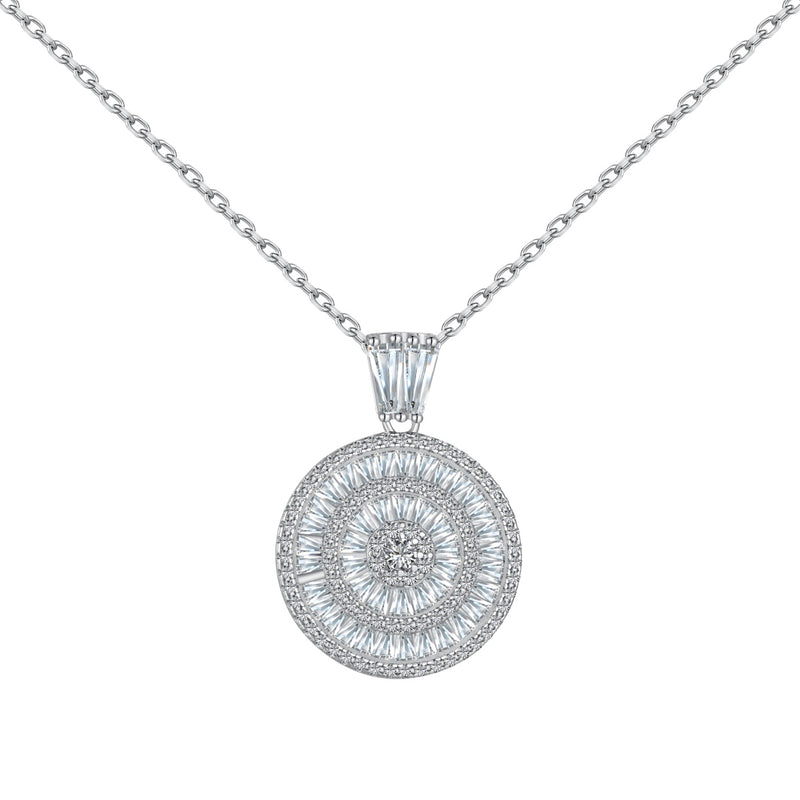 Elysian Spiral Radiance Necklace