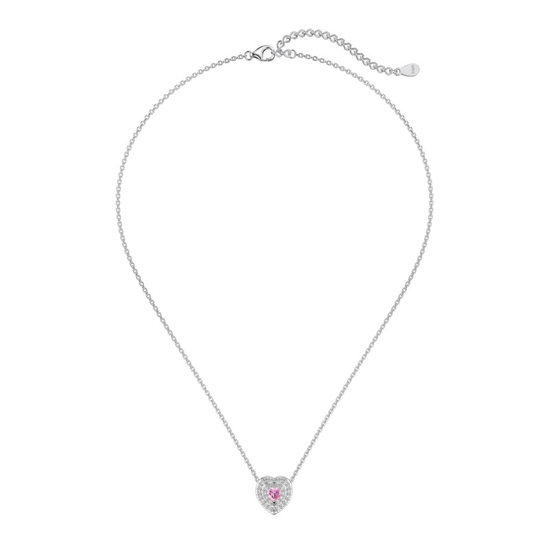 Blushing Heart Necklace