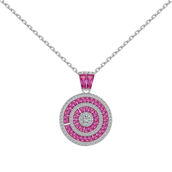 Elysian Spiral Radiance Necklace