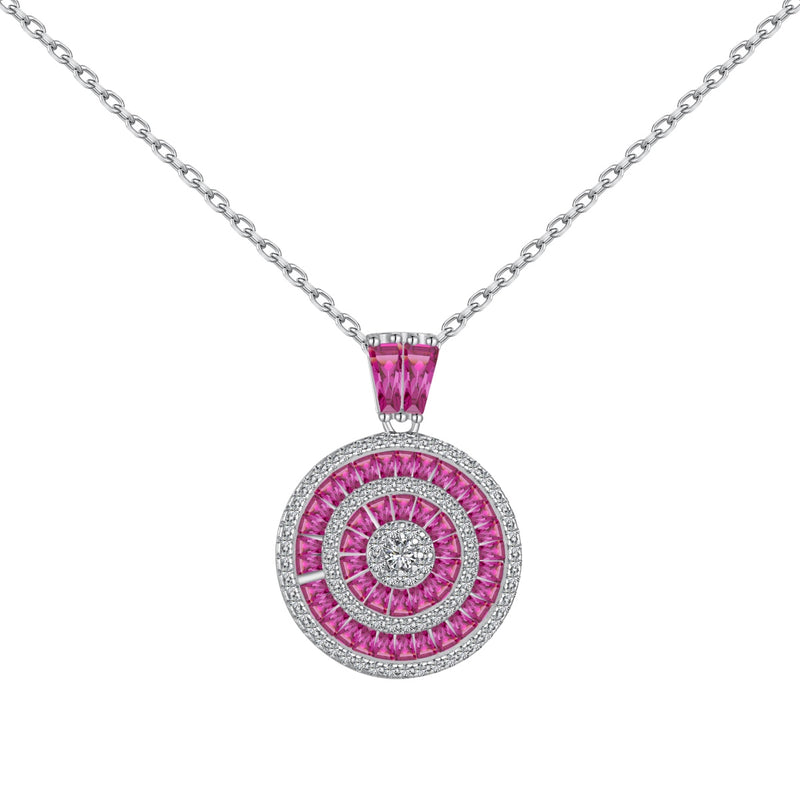 Elysian Spiral Radiance Necklace