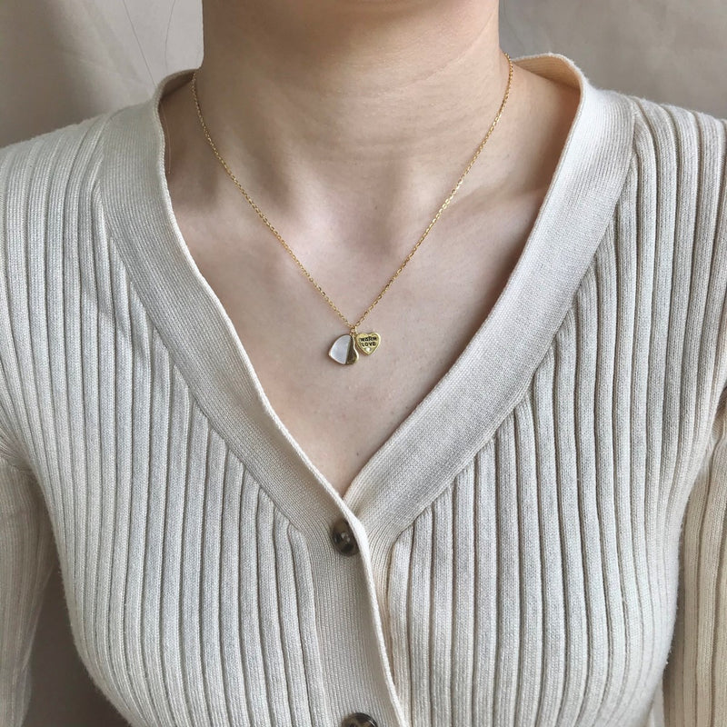 Warm Love Heart Necklace