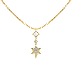 Celestial Star Opal Necklace