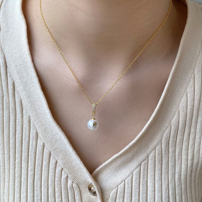 Stellar Pearl Necklace