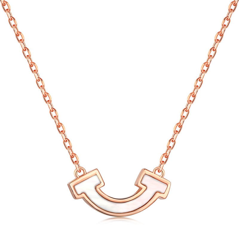 U-Shaped Charm Necklace