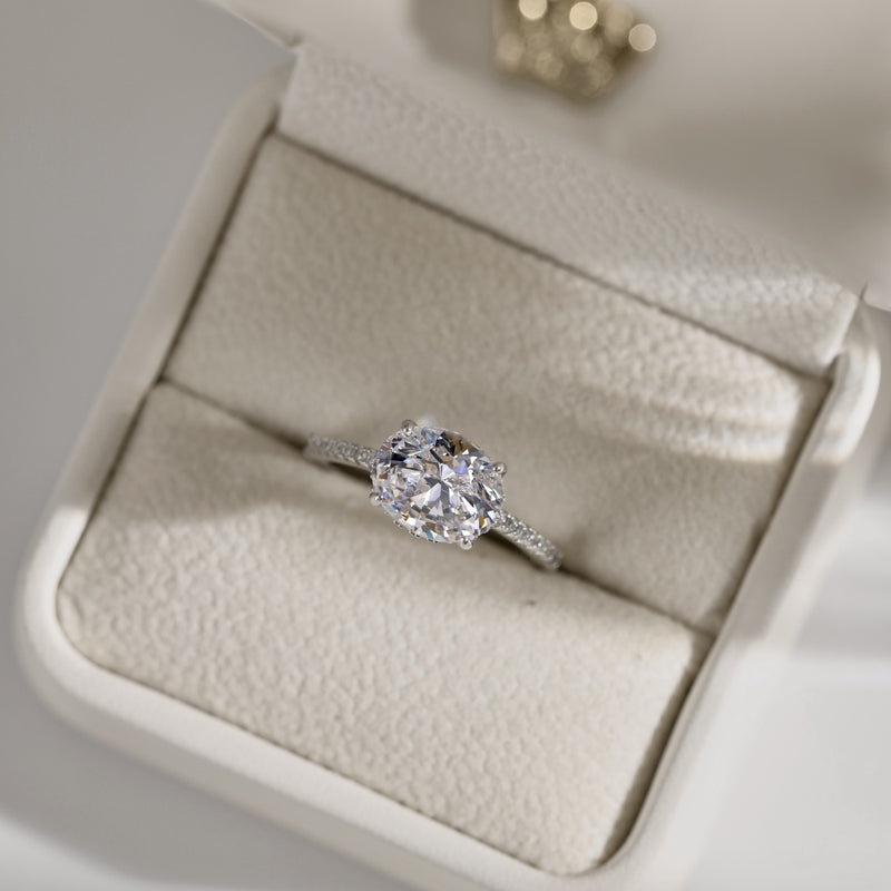 Classic Oval Radiance Ring